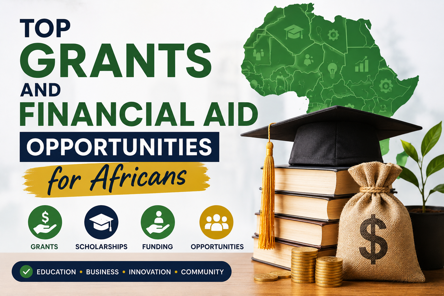 You are currently viewing Top Grants and Financial Aid Opportunities for Africans (2026 Guide)