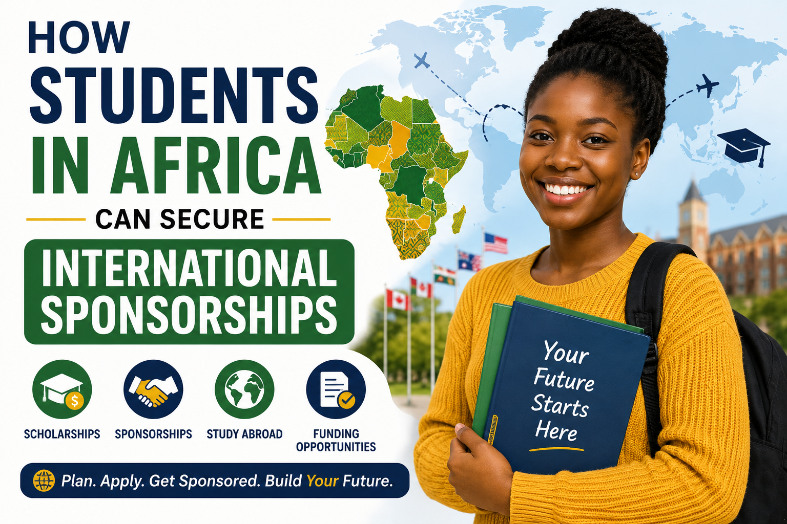 Read more about the article How Students in Africa Can Secure International Sponsorships (2026 Guide)