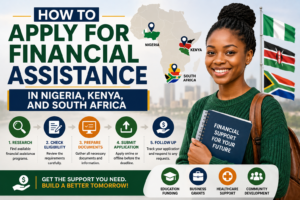 Read more about the article How to Apply for Financial Assistance in Nigeria, Kenya, and South Africa (2026 Guide)