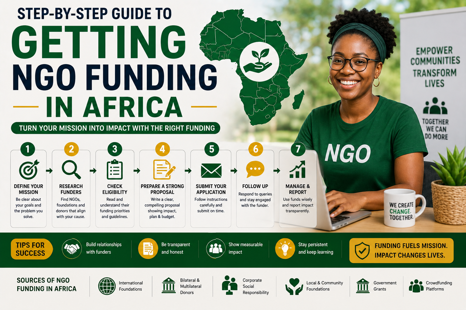 Read more about the article Step-by-Step Guide to Getting NGO Funding in Africa (2026 Guide)