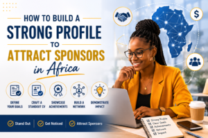 Read more about the article How to Build a Strong Profile to Attract Sponsors in Africa (2026 Guide)